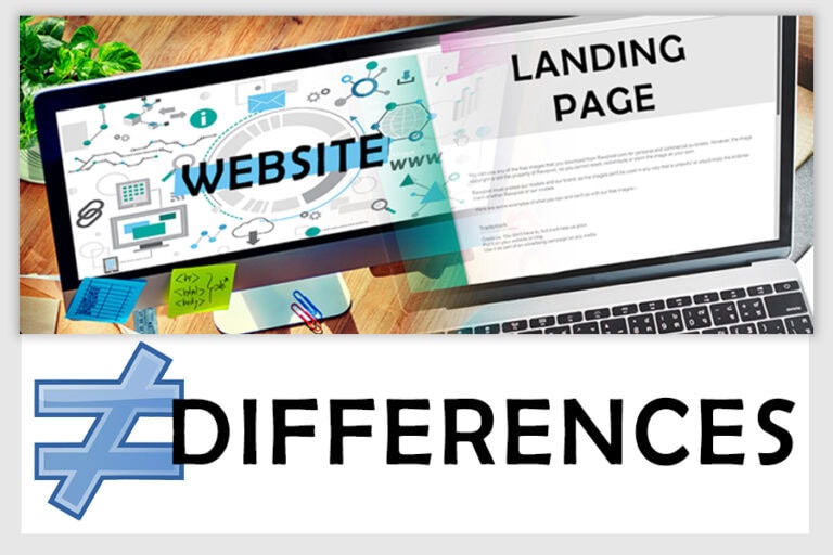 Understanding the Differences Between a Website and a Landing Page copy